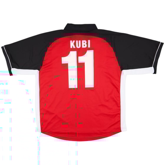 1998-00 Grasshoppers Away Shirt Kubi #11 - 9/10 - (XL)