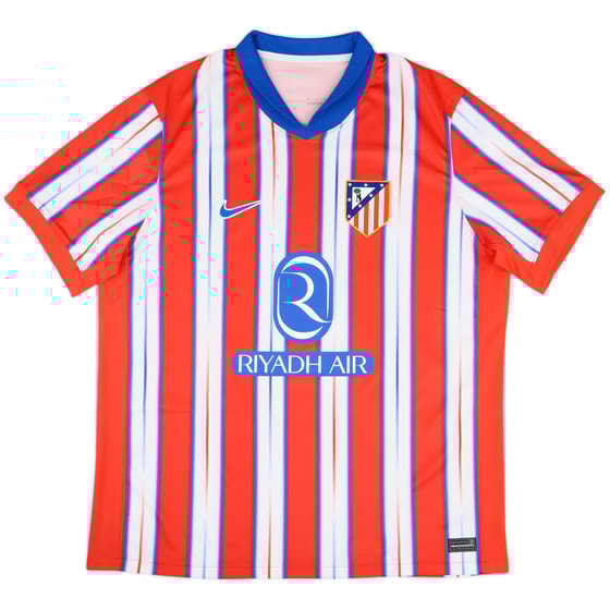 2024-25 Atletico Madrid Home Shirt - 10/10 - (XL)