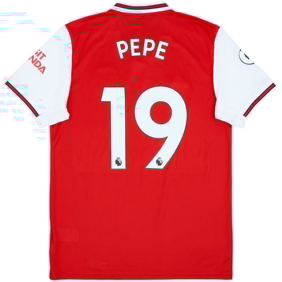 2019-20 Arsenal Home Shirt Pepe #19 - 8/10 - (M)