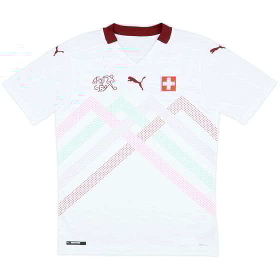 2020-21 Switzerland Away Shirt - 9/10 - (S)