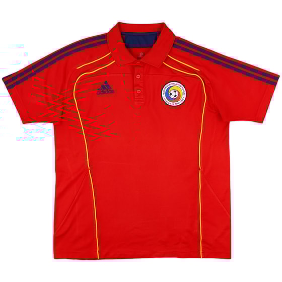 2010-12 Romania adidas Polo Shirt - 8/10 - (L)