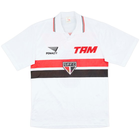 1993 Sao Paulo Home Shirt #9 - 8/10 - (M)