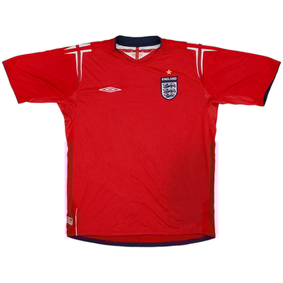 2004-06 England Away Shirt - 5/10 - (L)