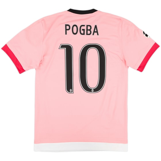2015-16 Juventus Away Shirt Pogba #10 - 8/10 (S)