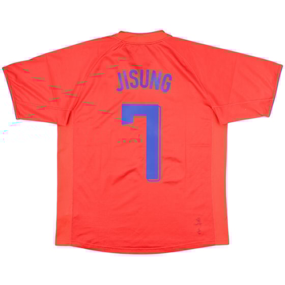 2006-08 South Korea Home Shirt Jisung #7 - 6/10 - (L)