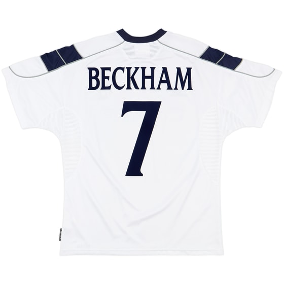 1999-00 Manchester United Third Shirt Beckham #7 - 8/10 - (L)