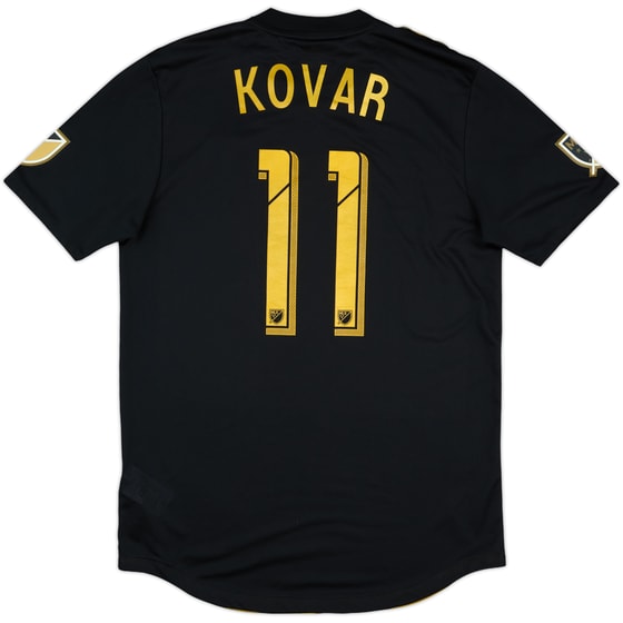 2018 LA FC Authentic Home Shirt Kovar #11 - 4/10 - (M)