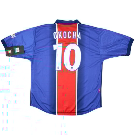 1998-99 Paris Saint-Germain Home Shirt Okocha #10 (XL)