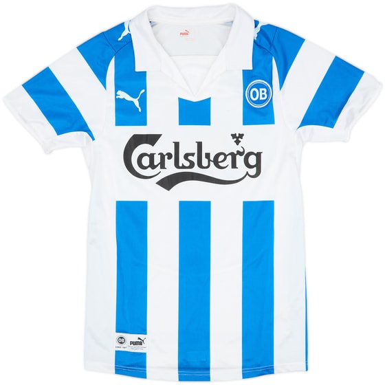 2008-09 OB Odense Home Shirt - 8/10 - (S)