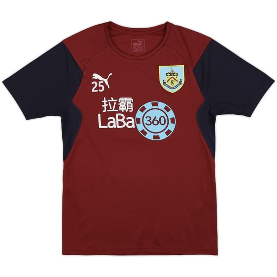 2018-19 Burnley Player Issue Puma Training Shirt #25 - 6/10 - (S)