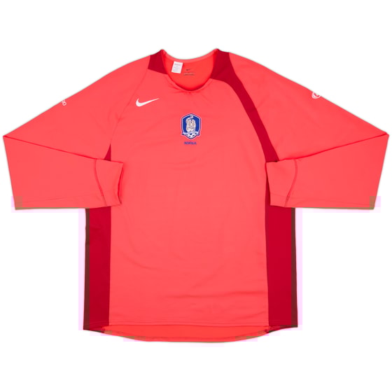 2004-05 South Korea Nike Training L/S Shirt - 8/10 - (L)