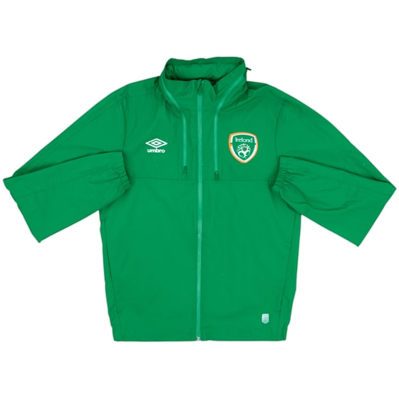 2015-16 Ireland Umbro Hooded Rain Jacket - 8/10 - (S)