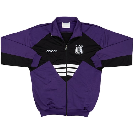 1994-95 Anderlecht adidas Track Jacket - 8/10 - (L.Boys)