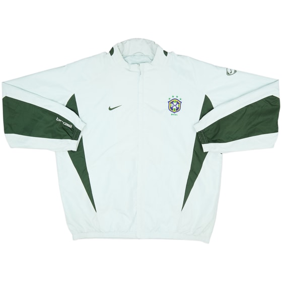 2002-03 Brazil Nike Track Jacket - 8/10 - (L)
