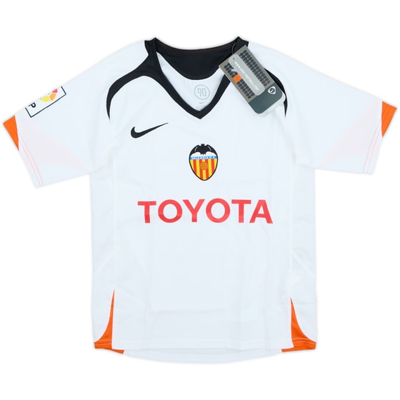 2005-06 Valencia Home Shirt (6-7 Years)
