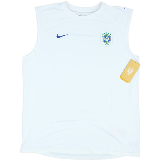 2006-07 Brazil Player Issue Nike Training Vest (XL)