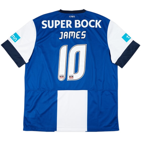 2012-13 Porto Home Shirt James #10 (XL)