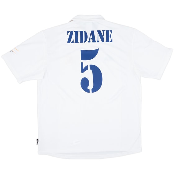 2001 Real Madrid Home Shirt Zidane #5 (L)