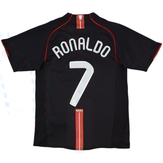 2007-08 Manchester United Away Shirt Ronaldo #7 - 10/10 - (S)