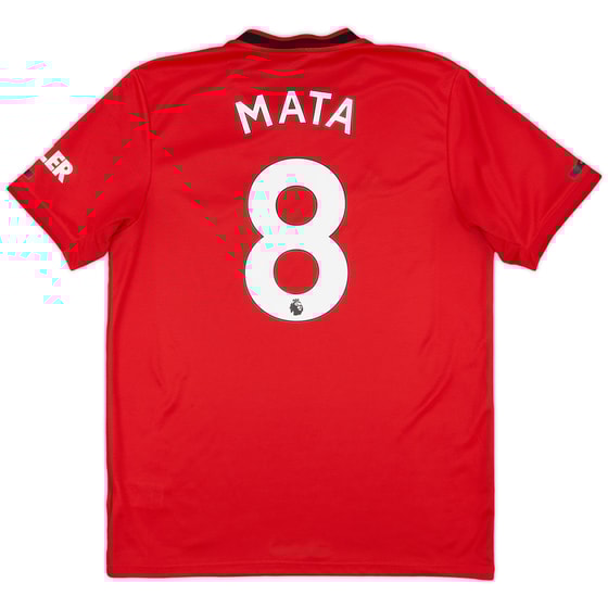 2019-20 Manchester United Home Shirt Mata #8