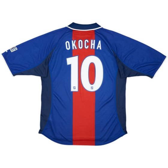 2000-01 Paris Saint-Germain Home Shirt Okocha #10 - 8/10 - (L)