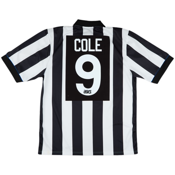 1993-95 Newcastle Home Shirt Cole #9 - 10/10 - (L)