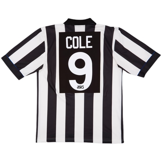 1993-95 Newcastle Home Shirt Cole #9 - 9/10 - (L)