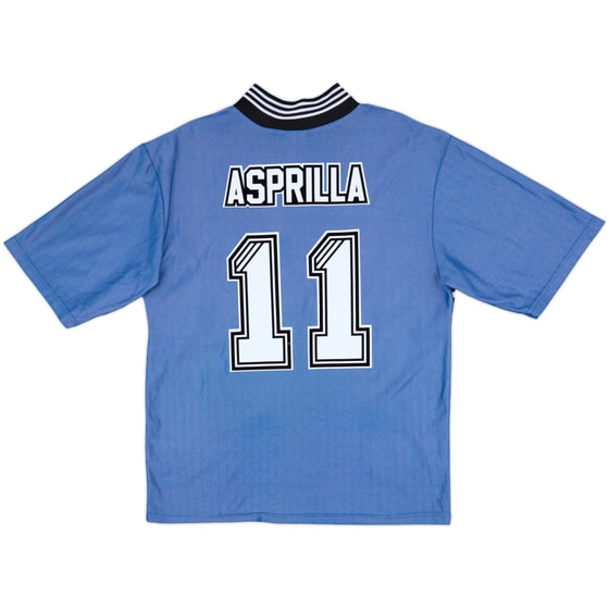 1996-97 Newcastle Away Shirt Asprilla #11 - 7/10 - (L)