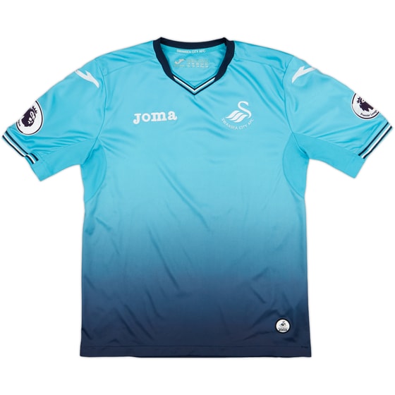 2016-17 Swansea Away Shirt - 9/10 - (Women's XL)