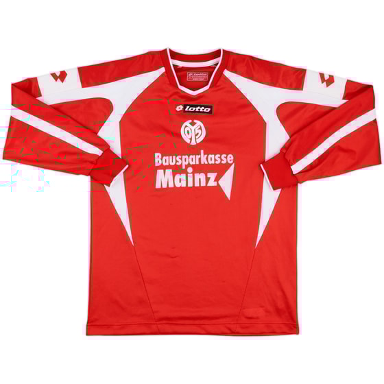2005-06 FSV Mainz Home L/S Shirt - 7/10 - (S)