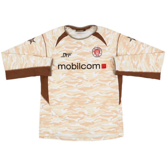 2005-06 St Pauli Home L/S Shirt - 9/10 - (L)