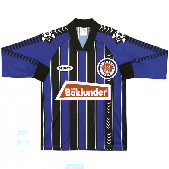1996-97 St Pauli Away L/S Shirt - 7/10 - (XS/S)