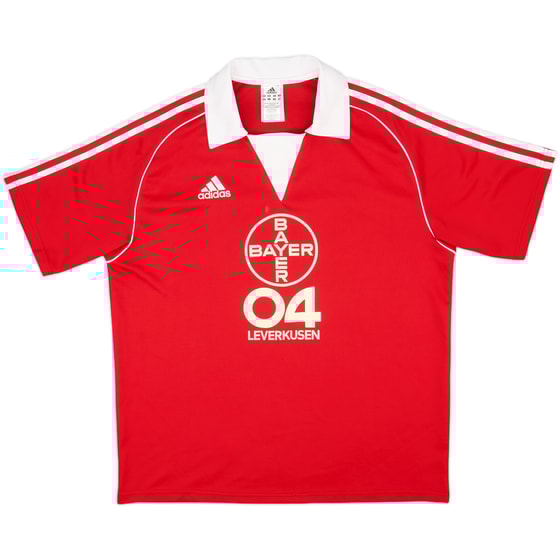 2004-05 Bayer Leverkusen adidas Retro Training Shirt - 8/10 - (L)