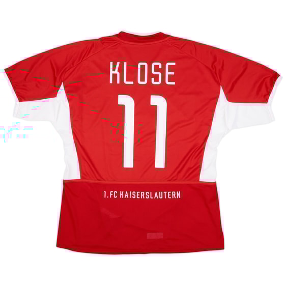 2002-03 Kaiserslautern Home Shirt Klose #11 - 9/10 - (L)