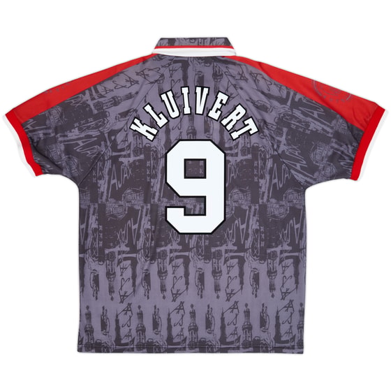 1996-97 Ajax Away Shirt Kluivert #9 - 10/10 - (XL)