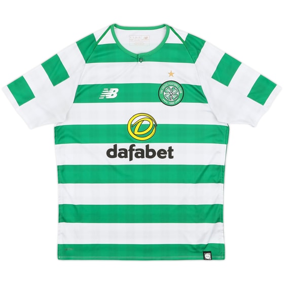 2018-19 Celtic Home Shirt - 9/10 - (S)