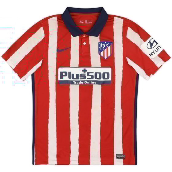 2020-21 Atletico Madrid Home Shirt - 5/10 - (M)