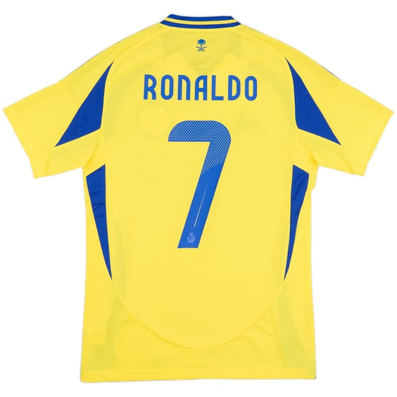 2024-25 Al-Nassr Home Shirt Ronaldo #7 - 9/10 - (S)