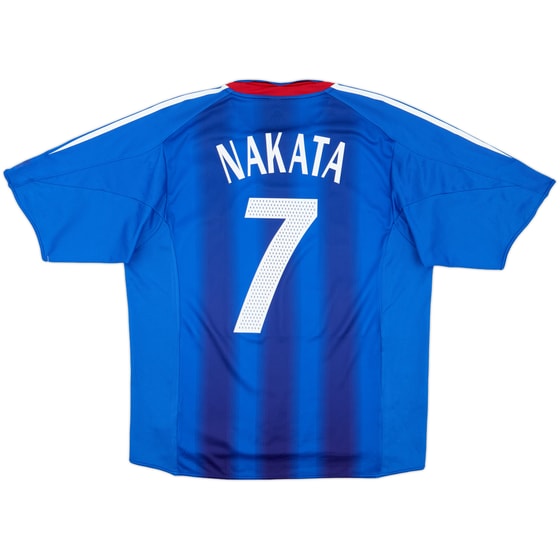 2004-06 Japan Home Shirt Nakata #7 - 4/10 - (XL)