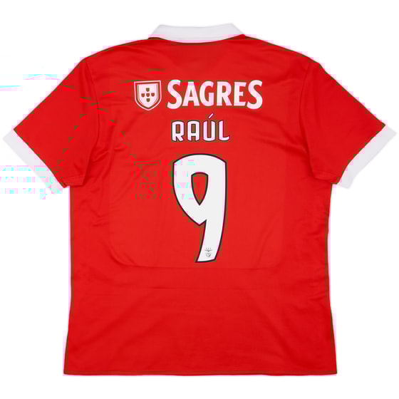 2017-18 Benfica Home Shirt Raul #9 - 9/10 - (XL)