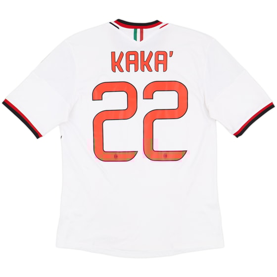 2013-14 AC Milan Away Shirt Kaka' #22 - 6/10 - (M)