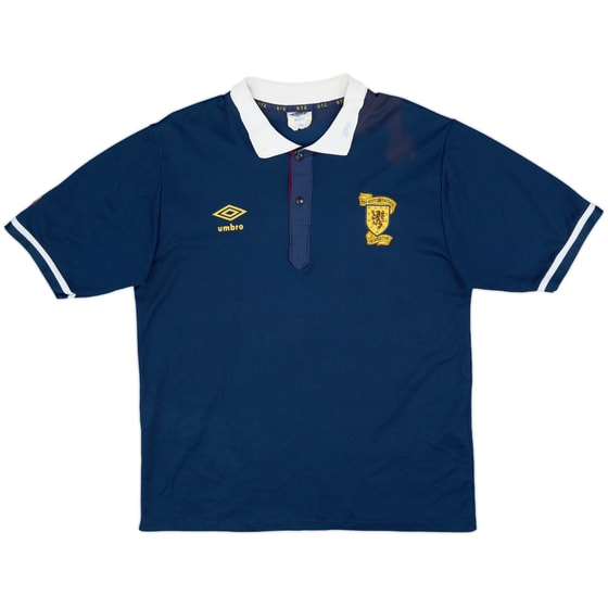 1988-91 Scotland Home Shirt - 8/10 - (M)