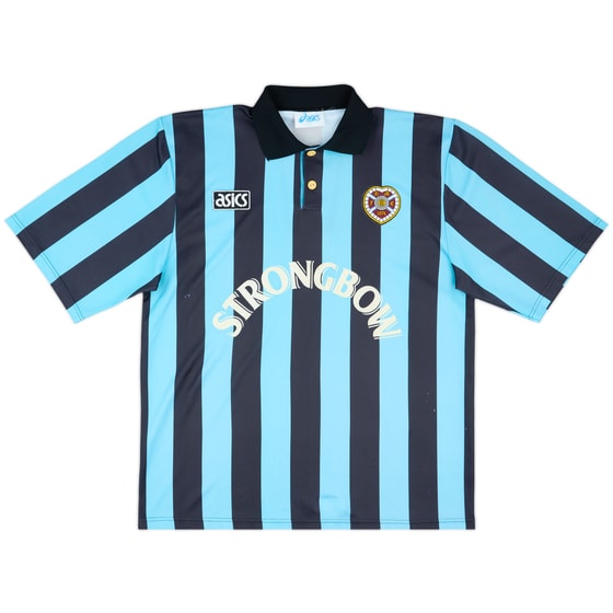 1993-94 Hearts Away Shirt - 8/10 - (L)