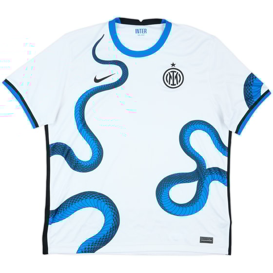 2021-22 Inter Milan Away Shirt - 7/10 - (XL)