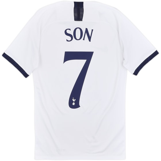 2019-20 Tottenham Home Shirt Son #7 - 9/10 - (XS)