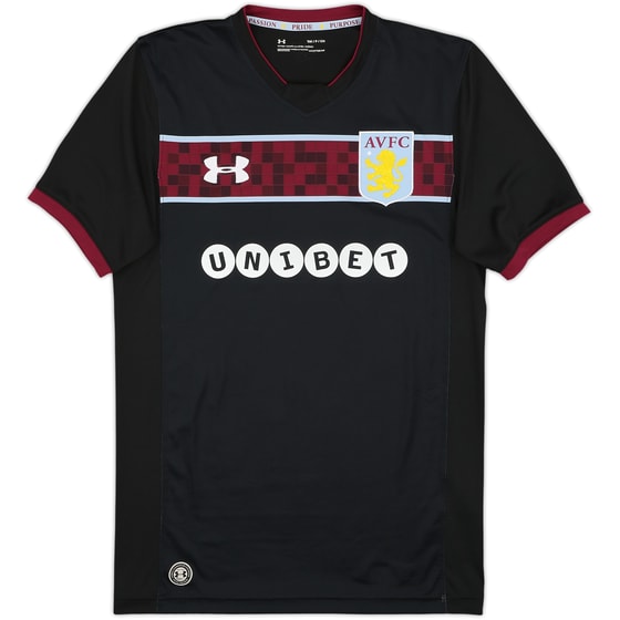 2017-18 Aston Villa Away Shirt - 9/10 - (S)