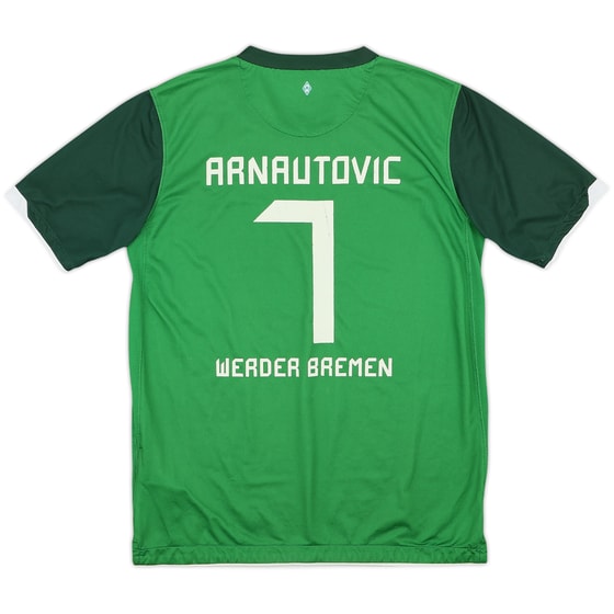 2010-11 Werder Bremen Home Shirt Arnautovic #7 - 6/10 - (XL.Boys)