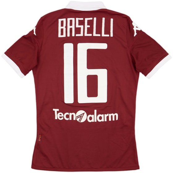 2015-16 Torino Authentic Home Shirt Baselli #16 - 5/10 - (M)