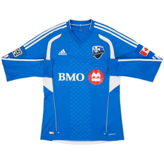 2012 Montreal Impact Authentic Home L/S Shirt - 5/10 - (L)