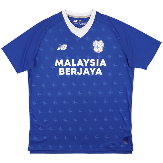 2022-23 Cardiff City Home Shirt - 7/10 - (XL)